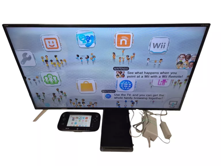 KONSOLA NINTENDO WII U 32GB POTĘŻNY ZESTAW GIER