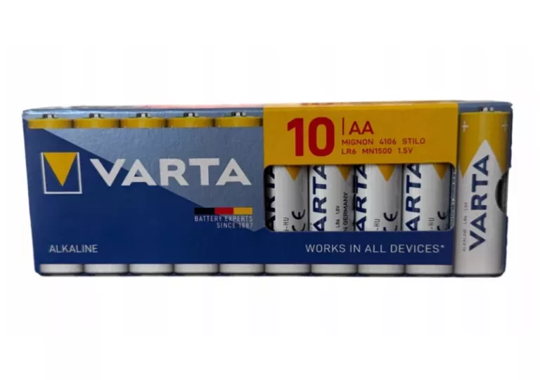 BATERIE AA LR6 VARTA ENERGY W OPAKOWANIU 10SZT