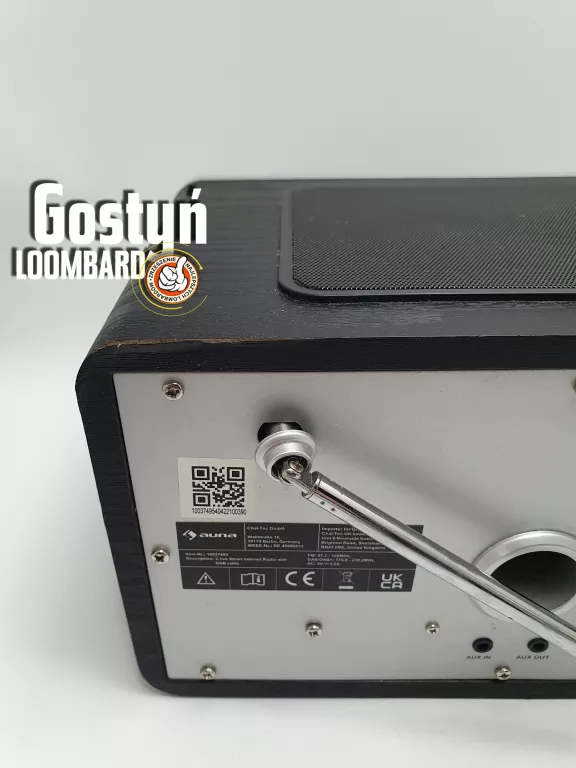 RADIOODTWARZACZ AUNA CONNECT 150 MKII BLUETOOTH, WI-FI CZARNY