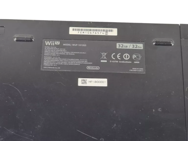 KONSOLA NINTENDO WII U 32GB POTĘŻNY ZESTAW GIER
