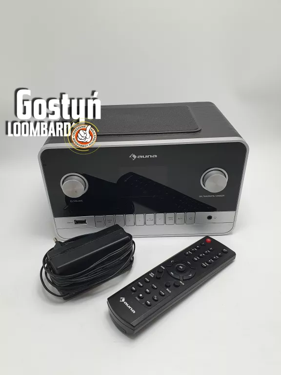 RADIOODTWARZACZ AUNA CONNECT 150 MKII BLUETOOTH, WI-FI CZARNY