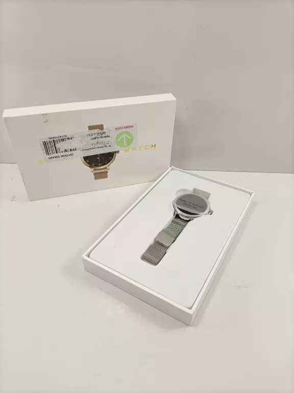 SMARTWATCH SREBRNY DAMSKI