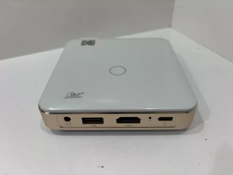 MINI PROJEKTOR LED KODAK LUMA 150 BIAŁY NA BATERIĘ WIFI ZASILANY USB