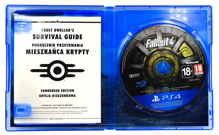 GRA PS4 FALLOUT 4 NAPISY PL