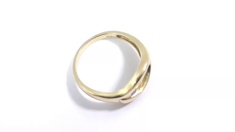 ZŁOTY PIERŚCIONEK Z CYRKONIAMI P333/R15/2.75G