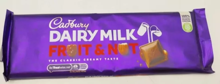 CZEKOLADA CADBURY DAIRY MILK FRUIT NUT 300 G