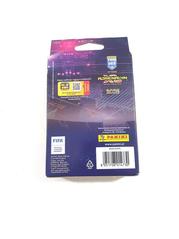 PANINI FIFA 365 MINI PUSZKA KOLEKCJONERA