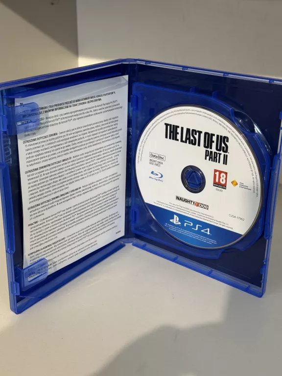 GRA PS4 THE LAST OF US PART II / PL / EAN: 711719330400