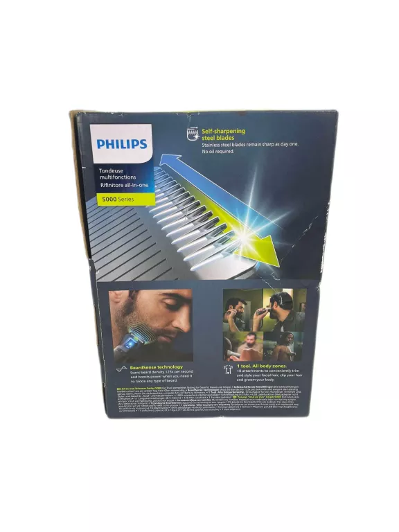 TRYMER PHILIPS 5000 SERIES 10 IN 1 MULTIGROOM STAN IDEALNY IGŁA!!
