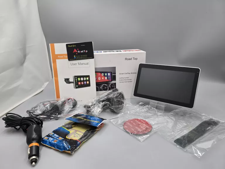 RADIO SAMOCHODOWE ROAD TOP SMART CARPLAY ANDROID CAMERA KOMPLET