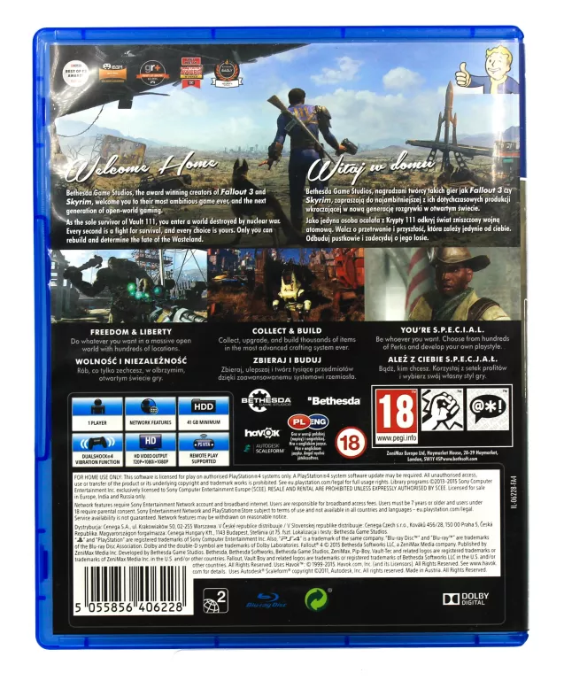 GRA PS4 FALLOUT 4 NAPISY PL