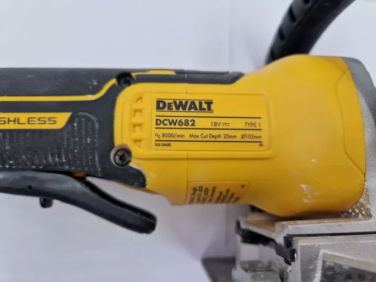 FREZARKA LAMELOWNICA DEWALT DCW682M2-XJ 18V XR 2X AKU ŁAD 2024 ROK!