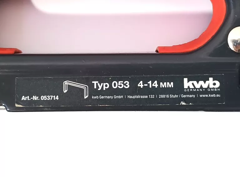 ZSZYWACZ RĘCZNY TAKER KWB TYP 053 4-14 MM