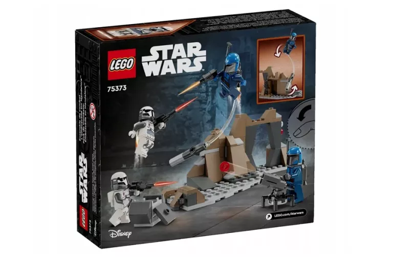 LEGO STAR WARS 75373 ZASADZKA NA MANDALORZE