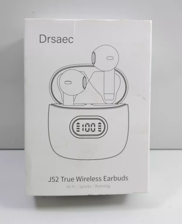 SŁUCHAWKI BEZPRZEWODOWE DOUSZNE DRASEC J52 TRUE WIRELESS EARBUDS