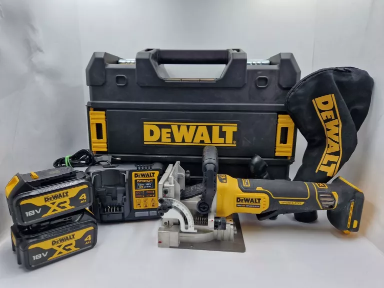 FREZARKA LAMELOWNICA DEWALT DCW682M2-XJ 18V XR 2X AKU ŁAD 2024 ROK!