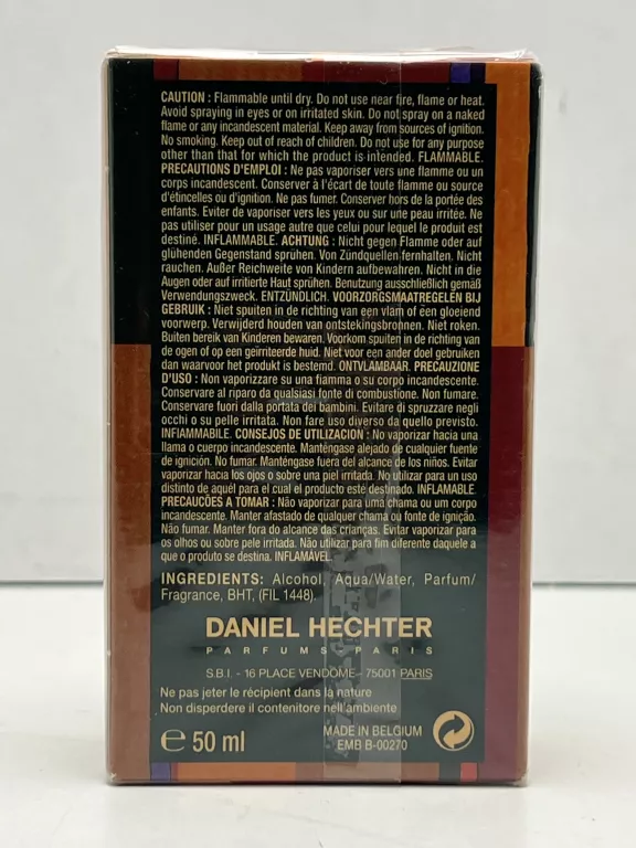WODA TOALETOWA DANIEL HECHTER CARACTERE 50ML