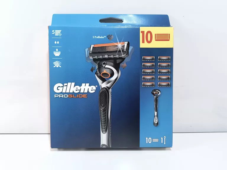 GILLETTE PROGLIDE MASZYNKA Z 10 WKŁADAMI