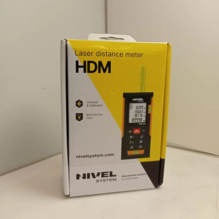 NIVEL SYSTEM LASER DISTANCE METER HDM-5G OKAZJA!