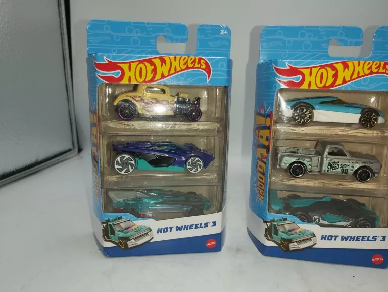 ZESTAW HOT WHEELS 3 SZT RÓŻNE