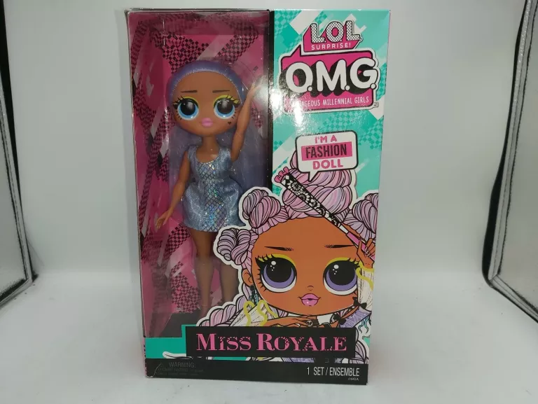 LOL SURPRISE OMG FASHION DOLL LALKA MODOWA MISS ROYALE MODELKA