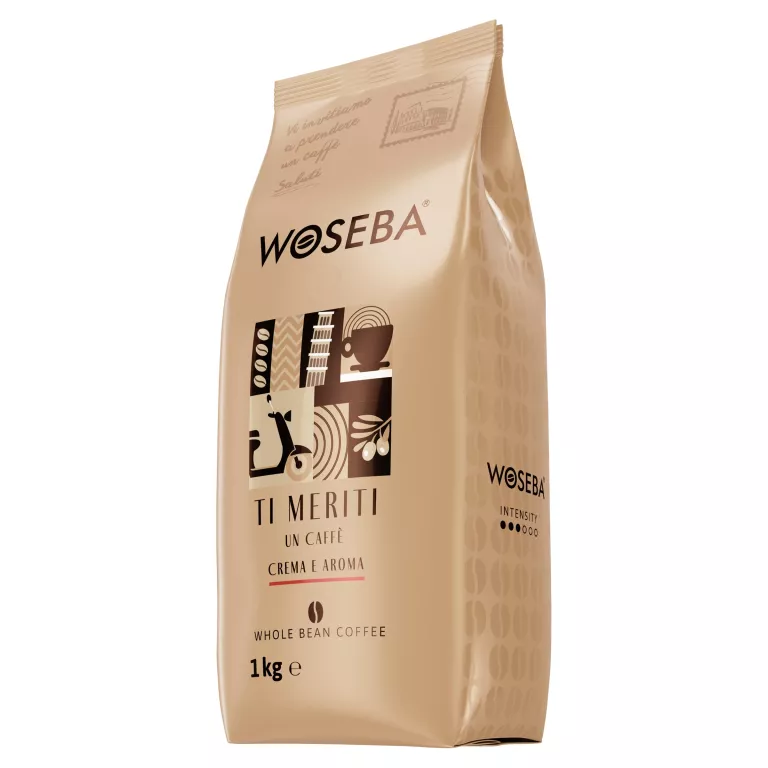 WOSEBA TI MERITI CREMA E AROMA 1KG KAWA ZIARNISTA