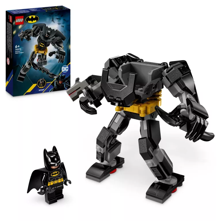 LEGO DC BATMAN 76270 MECHANICZNA ZBROJA BATMANA KOLEKCJONERSKI ROBOT