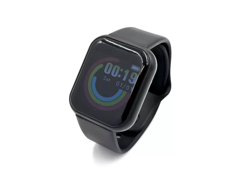 SMART BRACELET SMARTWATCH BLUETOOTH CZARNY PASEK