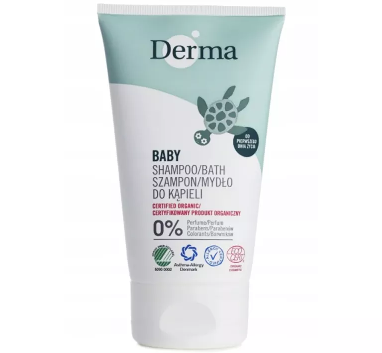 DERMA ECO BABY SZAMPON I MYDŁO DO KĄPIELI 150ML 5709954024333