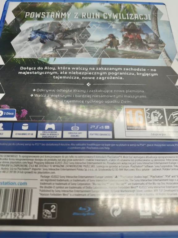 PS4 HORIZON FORBIDDEN WEST