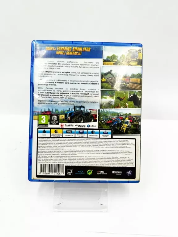 FARMING SIMULATOR 15 PS 4