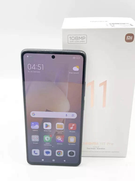 XIAOMI 11T PRO SZARY 8GB 256GB