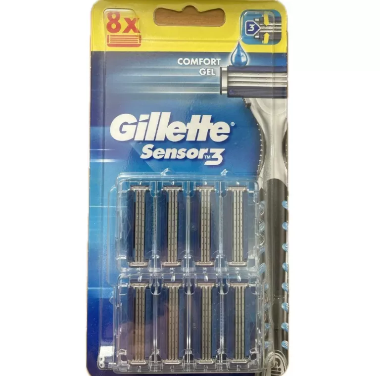 WKŁADY DO MASZYNKI GILLETTE SENSOR3 8 SZT.