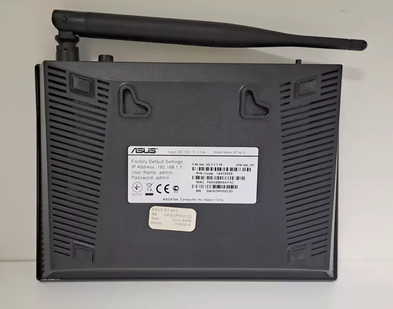 ROUTER ASUS RT-N10E KOMPLET