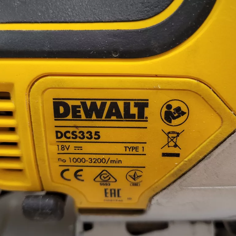 WYRZYNARKA DEWALT DCS335 POLECAM!