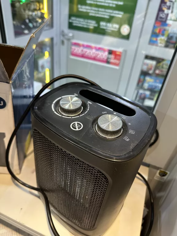 FARELKA /GRZEJNICZEJ PRO BREEZEMINI CERAMIC HEATER CZARNY