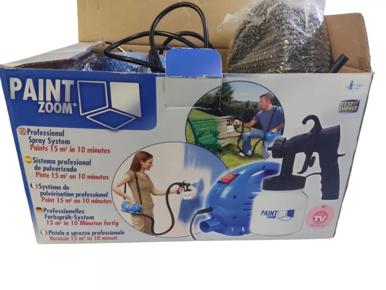 ELEKTRYCZNY PISTOLET MALARSKI MALOWANIA PAINT ZOOM NATRYSKOWY DO ŚCIAN FAR