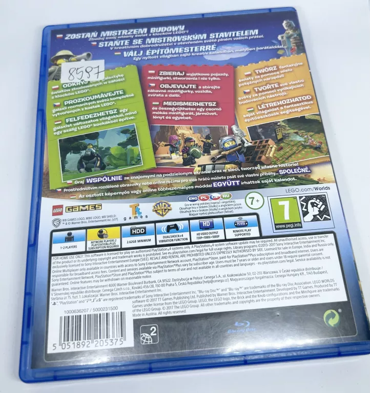 GRA NA PS4 LEGO WORLDS