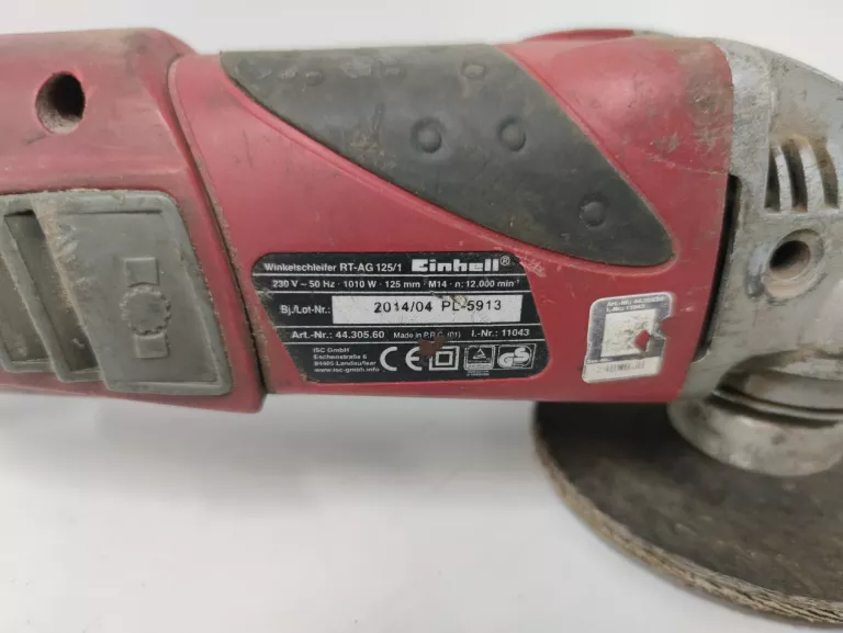 SZLIFIERKA KĄTOWA EINHELL RT AG 125/1
