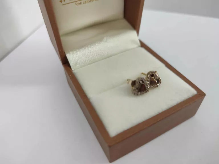 ZŁOTE KOLCZYKI PRÓBY 333 0,98G