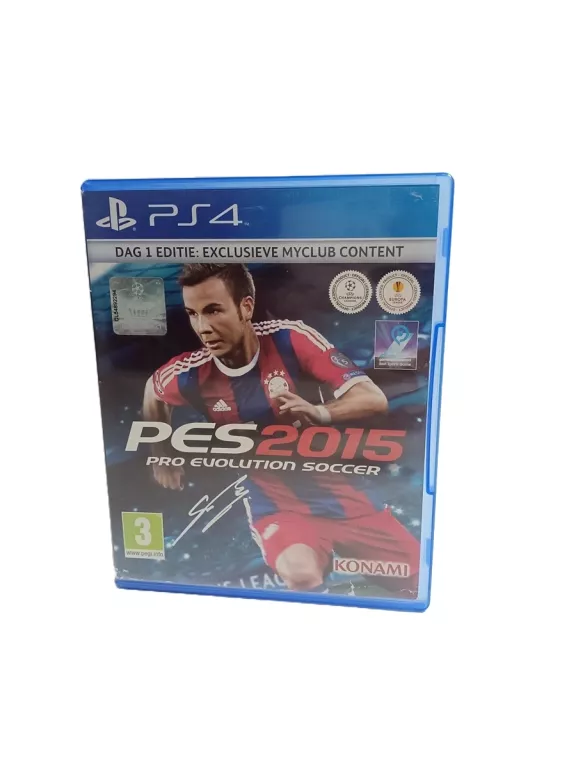 GRA NA PS4 PES 2015 PRO EVOLUTION SOCCER