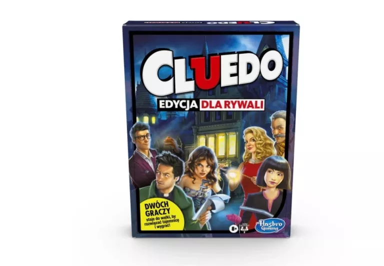 GRA PLANSZOWA RODZINNA CLUEDO EDYCJA DLA RYWALI HASBRO 9269