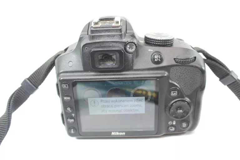 APARAT NIKON D3300 + OBIEKTYW 18-105MM +ETUI + ŁADOWARKA