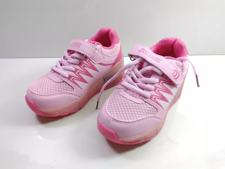 ŚWIECACE BUTOROLKI BUTY Z ROLKAMI LED ROLKI WROTKI R.30