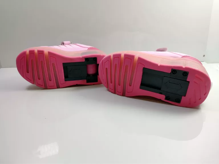 ŚWIECACE BUTOROLKI BUTY Z ROLKAMI LED ROLKI WROTKI R.30