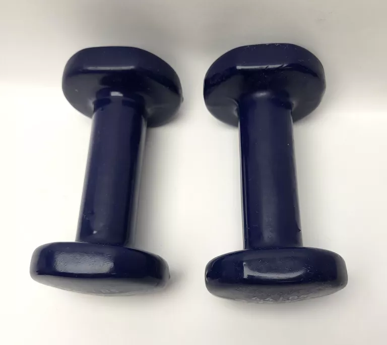 2X HANTEL GUMOWANY 2KG DECATLON