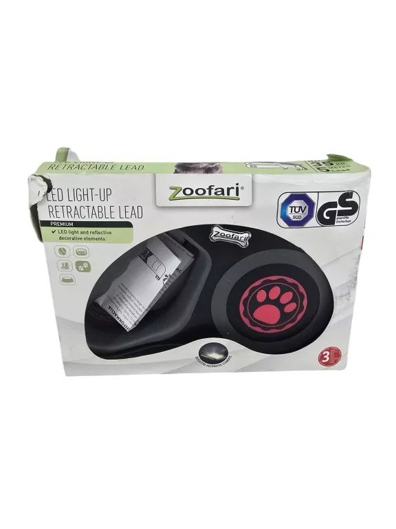 ZOOFARI SMYCZ AUTOMATYCZNA LED 5 METRÓW 35KG