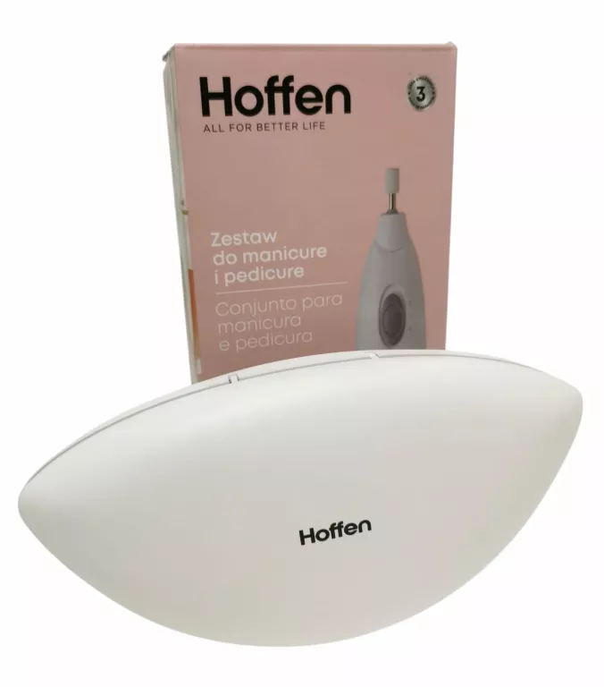 HOFFEN BE-580234 ZESTAW DO MANICURE I PEDUCURE + FREZY