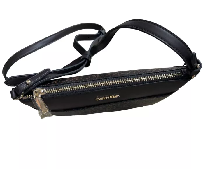 TOREBKA CALVIN KLEIN BRĄZOWA K60K609879 / POWYSTAWOWA Z METKĄ