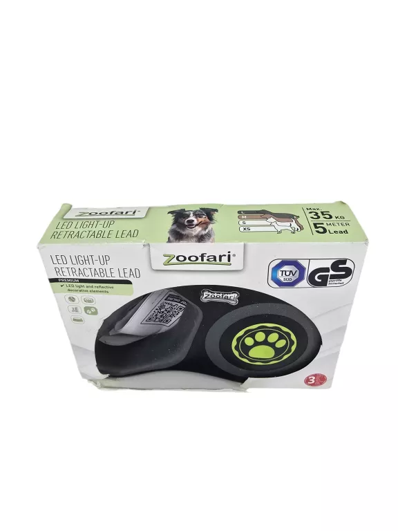 ZOOFARI SMYCZ AUTOMATYCZNA LED 5 METRÓW 35KG